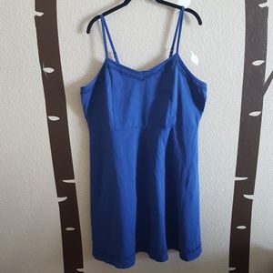 Faded Glory Royal Blue Fit & Flare Dress